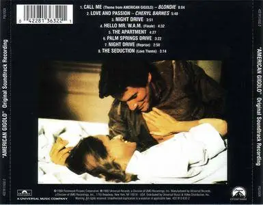 VA - American Gigolo (Original Soundtrack Recording) (1980) {1990 Polydor} **[RE-UP]**