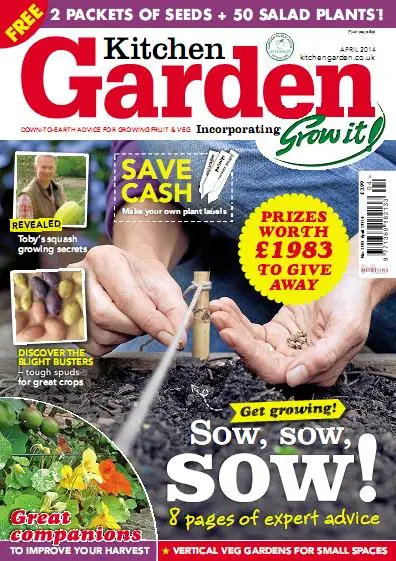 Kitchen Garden Magazine April 2014