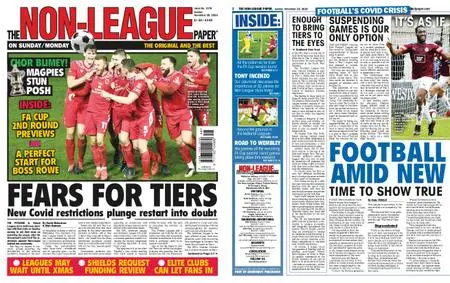 The Non-league Football Paper – November 29, 2020