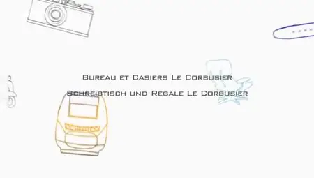 (Arte) Design : bureau et casiers Le Corbusier (2012)