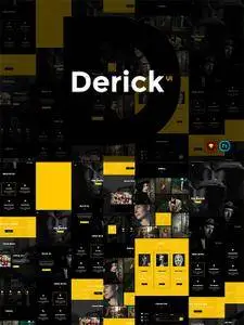 Derick Creative Website UI Kit