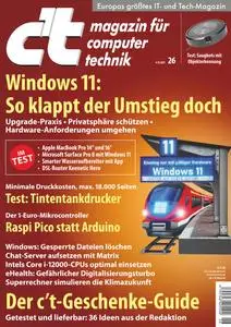 c't magazin für computertechnik - 04 Dezember 2021