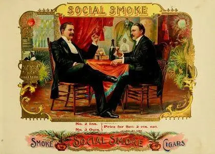 Advertising  (vintage, retro) Cigar labels