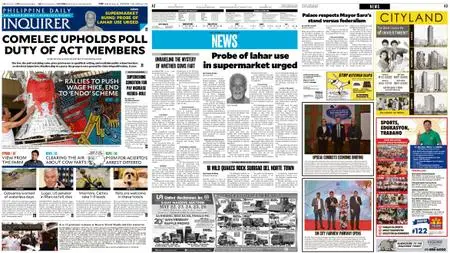 Philippine Daily Inquirer – April 30, 2019