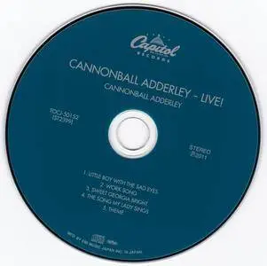 Cannonball Adderley - Live! (1964) {2011 Japan 24-bit Remaster} [Jazz Masterpiece Best & More 999 Series]