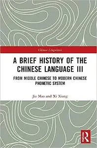 A Brief History of the Chinese Language III