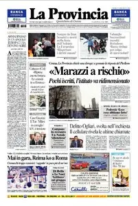 LA PROVINCIA DI CREMONA 28 DICEMBRE 2009