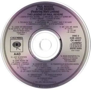 Paul Revere & The Raiders - The Legend Of Paul Revere (1990) 2CD *Re-Up*