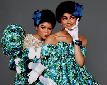 Zendaya Coleman & Storm Reid by Alasdair McLellan for LOVE Magazine #23 Spring/Summer 2020