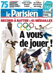 Le Parisien + Cahier Paris du Vendredi 27 Juillet 2012