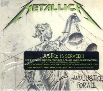 Metallica - ...And Justice For All (1988) {2018, 3CD Box Set, Remastered}