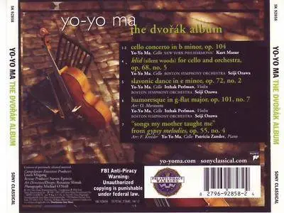 Yo-Yo Ma ‎- The Dvořák Album (2004)