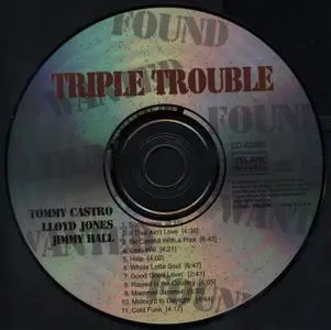 Tommy Castro, Jimmy Hall, Lloyd Jones - Triple Trouble (2003)