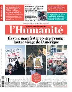 L'Humanité du Jeudi 19 Janvier 2017