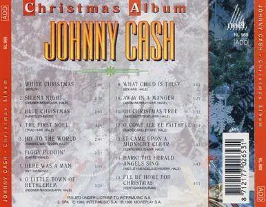 Johnny Cash - Christmas Album (1991) {1996, Reissue}