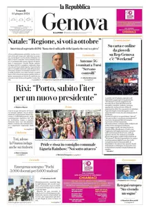 la Repubblica Genova - 14 Giugno 2024