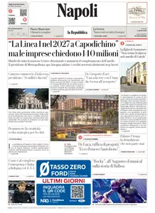 la Repubblica Napoli - 3 Aprile 2025