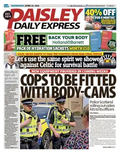 Paisley Daily Express - 22 April 2026