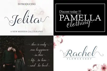 Jelita - New Modern Calligraphy Script Font