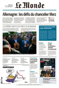 Le Monde du Mardi 6 Mai 2025