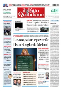 Il Fatto Quotidiano - 22 Maggio 2025