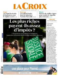 La Croix - 10 Septembre 2025