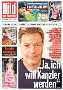 Bild am Sonntag - 15 Dezember 2024