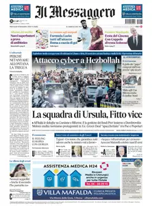 Il Messaggero - 18 Settembre 2024