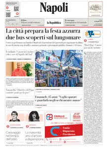 la Repubblica Napoli - 10 Maggio 2025