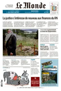 Le Monde du Vendredi 11 Juillet 2025