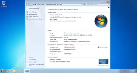 Windows 7 Professional SP1 Multilingual (x64) Preactivated March 2025