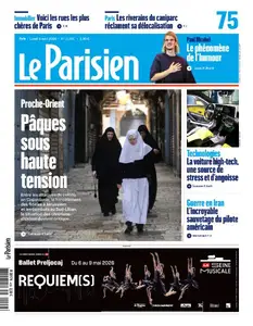 Le Parisien du Lundi 6 Avril 2026