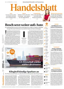 Handelsblatt - 31 Juli 2025