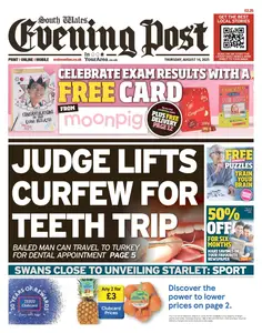 South Wales Evening Post - 14 August 2025