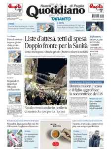 Quotidiano di Puglia Taranto - 2 Dicembre 2024
