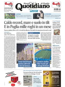 Quotidiano di Puglia Lecce - 20 Luglio 2025