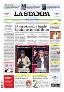 La Stampa - 13 Ottobre 2024