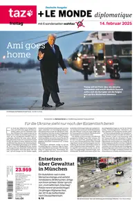 taz die tageszeitung  - 14 Februar 2025