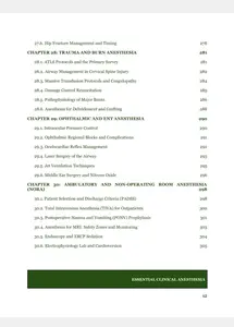 ESSENTIAL CLINICAL ANESTHESIA