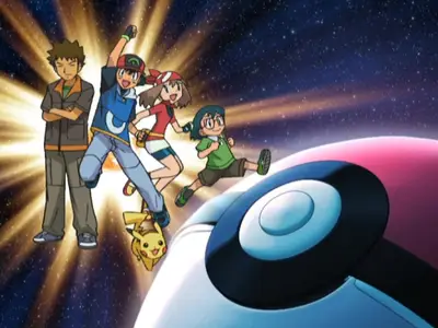 Pokemon 0461 09x45 Advanced 189 Battle Frontier 45 Pace The Final Frontier!