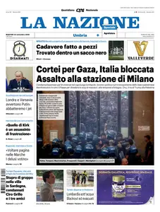 La Nazione Umbria Terni - 23 Settembre 2025