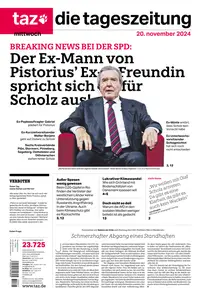 taz die tageszeitung  - 20 November 2024