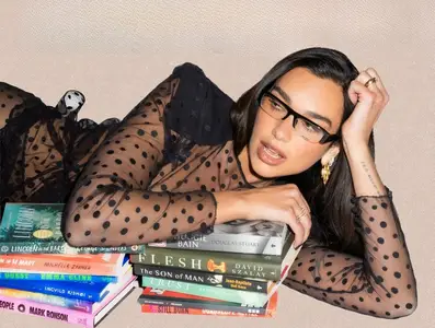 Dua Lipa - Service95 Book Club Promoshoot