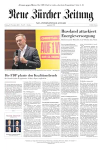 Neue Zürcher Zeitung International - 29 November 2024