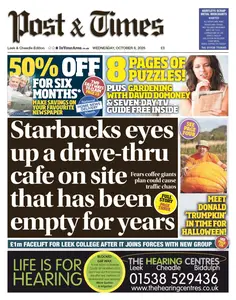 Leek Post And Times - 8 October 2025