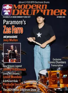 Modern Drummer Magazine - October 2024