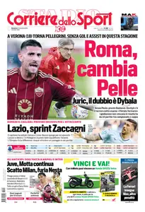 Corriere dello Sport Roma - 3 Novembre 2024