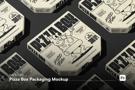 EE - Pizza Box Mockup F6R4YFU