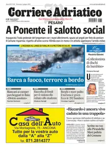 Corriere Adriatico Pesaro - 1 Giugno 2025