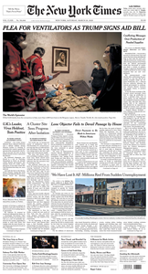 The New York Times – 28 March 2020